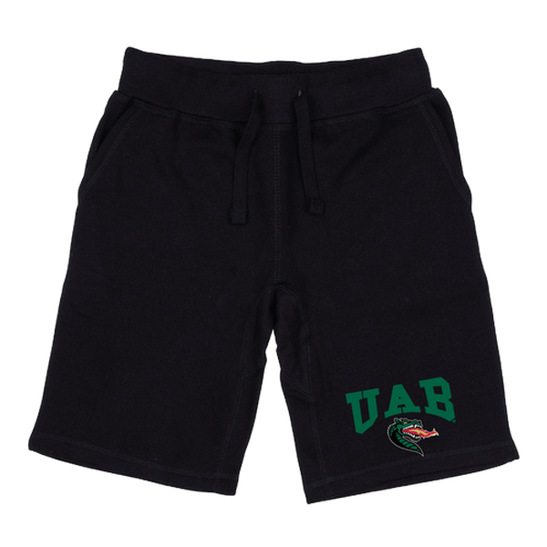 University of Alabama at Birmingham Mens Premium Shorts, Black - Large -  FinalFan, FI4169670