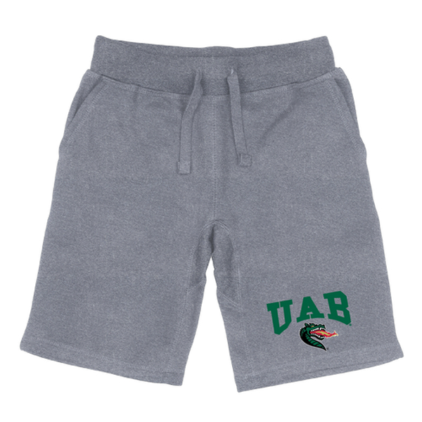 University of Alabama at Birmingham Mens Premium Shorts, Heather Gray - Medium -  FinalFan, FI4162657