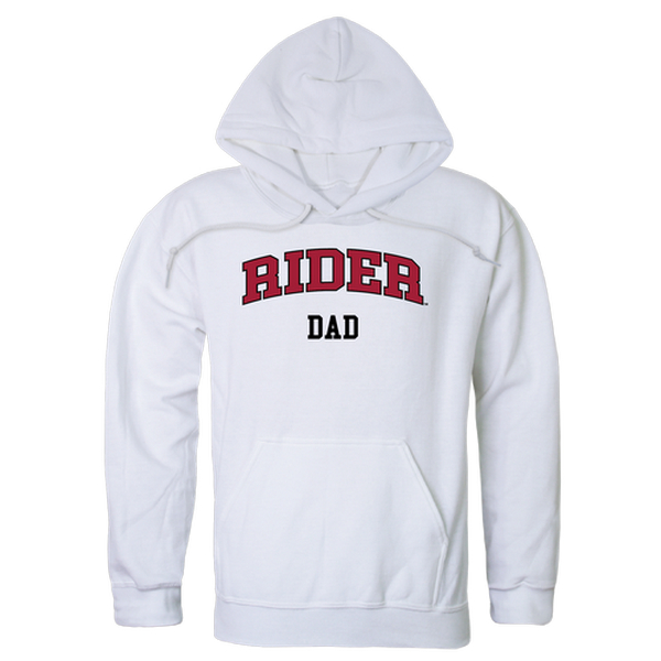 563-368-WHT-04 Men Rider University Broncos Dad Hoodie, White - Extra Large -  W Republic