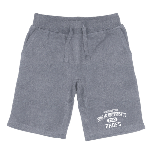 566-371-HGY-04 Men Rowan University Property Shorts, Heather Grey - Extra Large -  W Republic