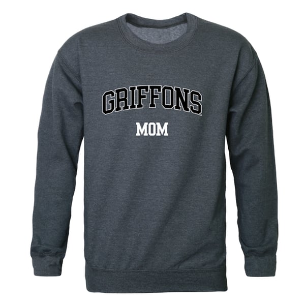 564-439-HCH-02 Women Missouri Western State University Griffons Mom Crewneck Fleece, Heather Charcoal - Medium -  W Republic