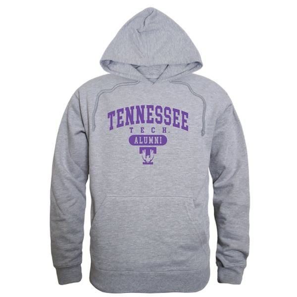 561-391-HGY-05 Men Tennessee Tech Golden Eagles Alumni Hoodie, Heather Grey - 2XL -  W Republic