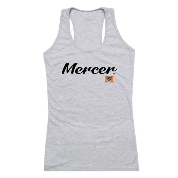 557-340-HGY-05 Women Mercer Bears Script Tank T-Shirt, Heather Grey - 2XL -  W Republic