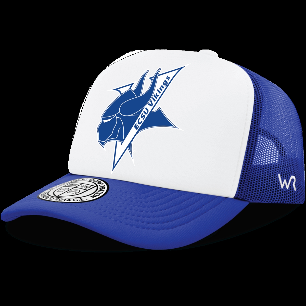 ECSU Elizabeth City State University Vikings Jumbo Foam Trucker Hats