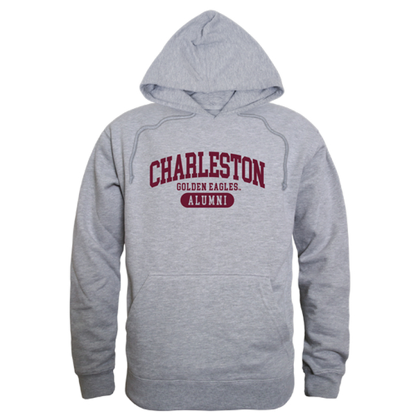 561-630-HGY-05 University of Charleston Golden Eagles Alumni Hoodie, Heather Grey - 2XL -  W Republic