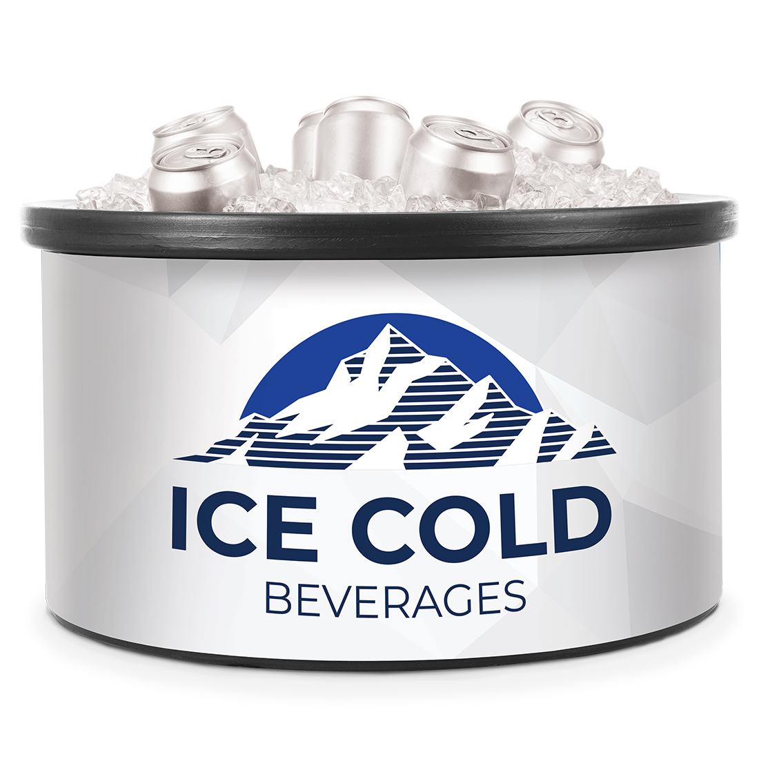 Picture of lowa Rotocast Plastics 3151022 Icer Beverage Cooler - Black