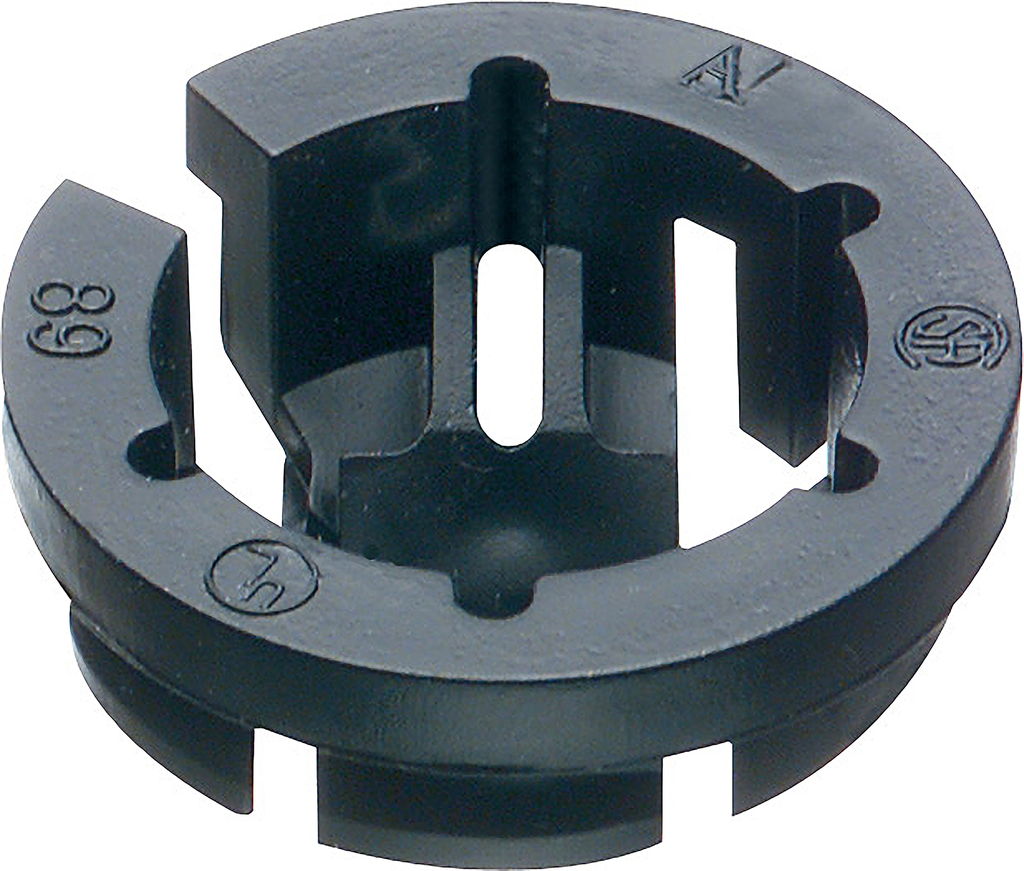 0.5 in. KO Push-In NM Cable Connector, Plastic