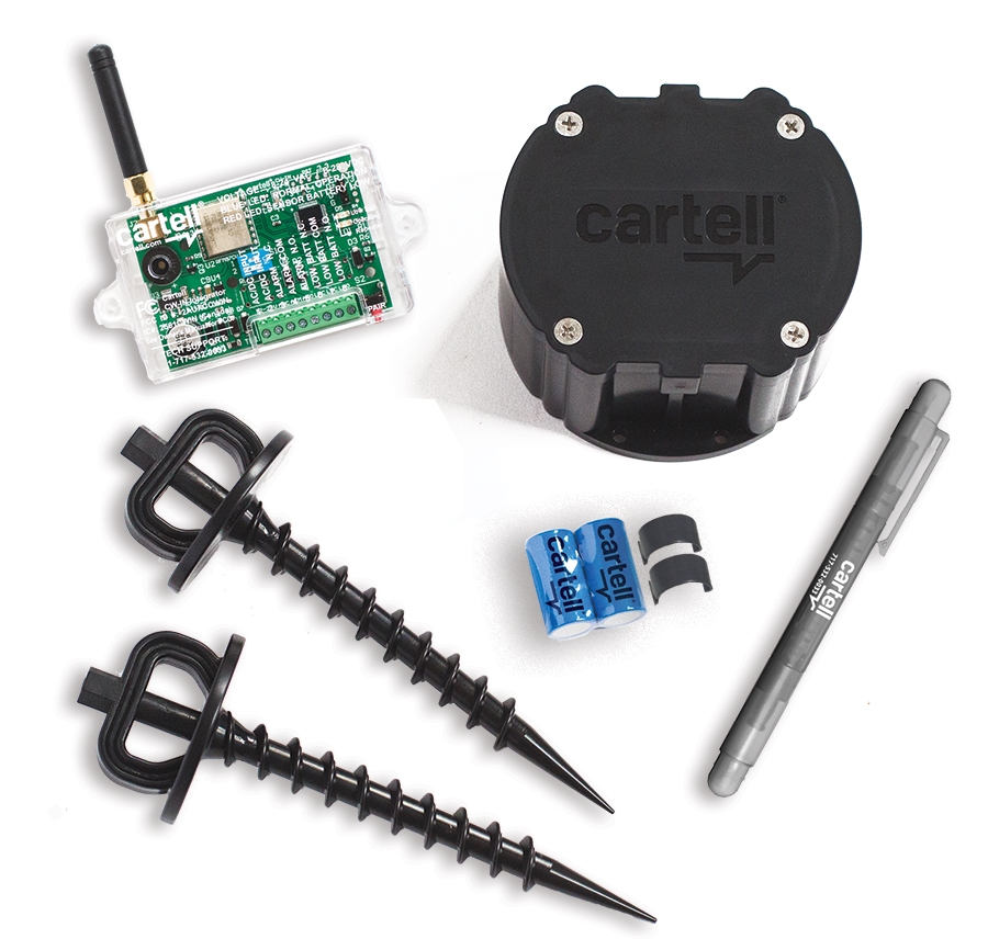 CTCW-SYS Wireless Dual Purpose Driveway System, Black