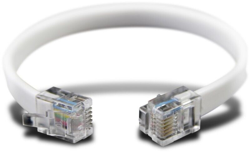 ESIJC10 10 ft. Bus Cable, White