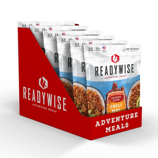 ReadyWise Desert High Chili Mac with Beef - 2 Servings -  RW05-001