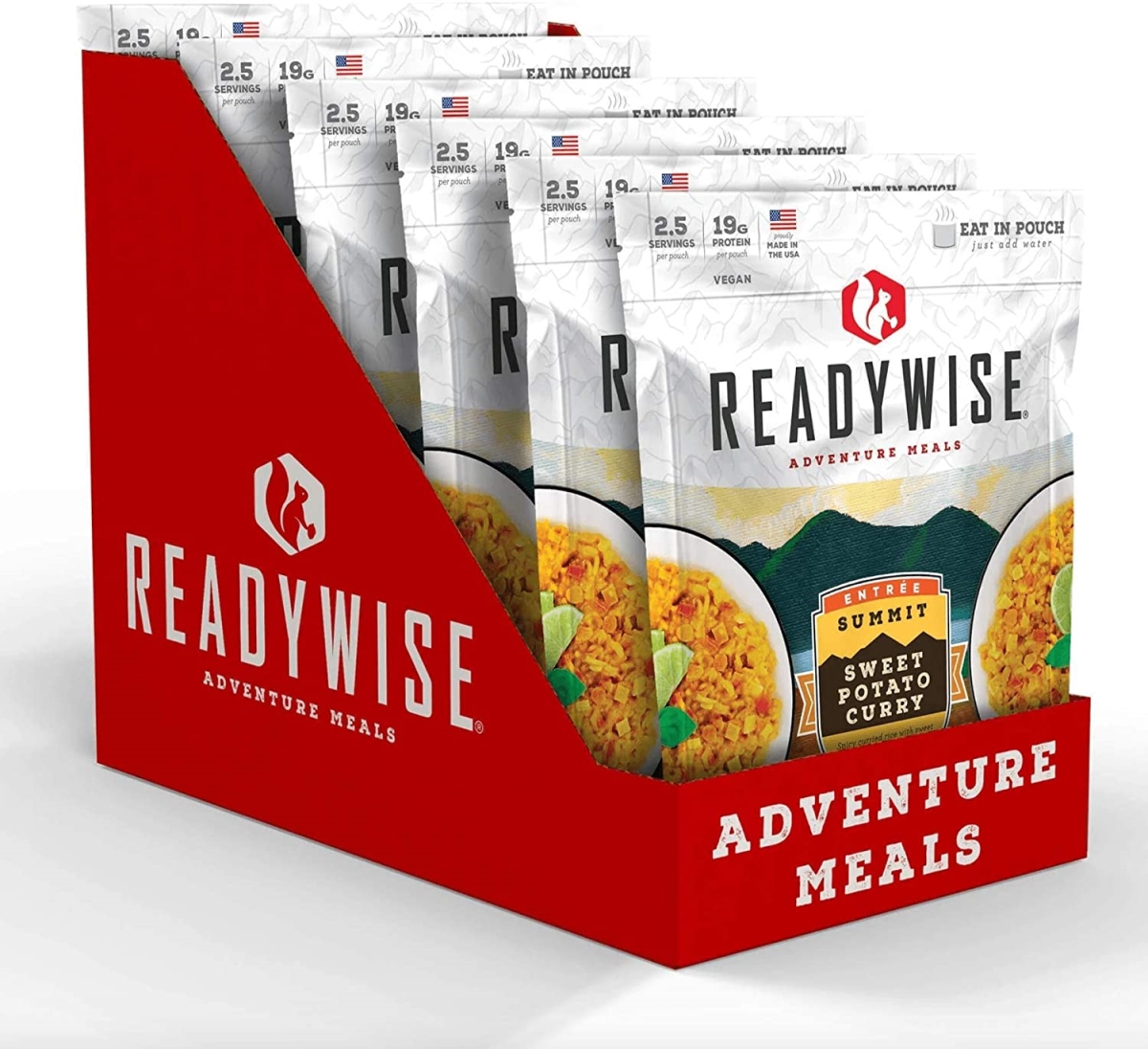 Picture of ReadyWise RW05-019 8 x 11.25 x 9.75 in. Summit Sweet Potato Curry - 6 Count