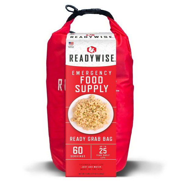Picture of ReadyWise RW01-641 7.25 x 8 x 14.25 in. 7 Day 60 Servings Emergency Food Supply Ready Grab Bag