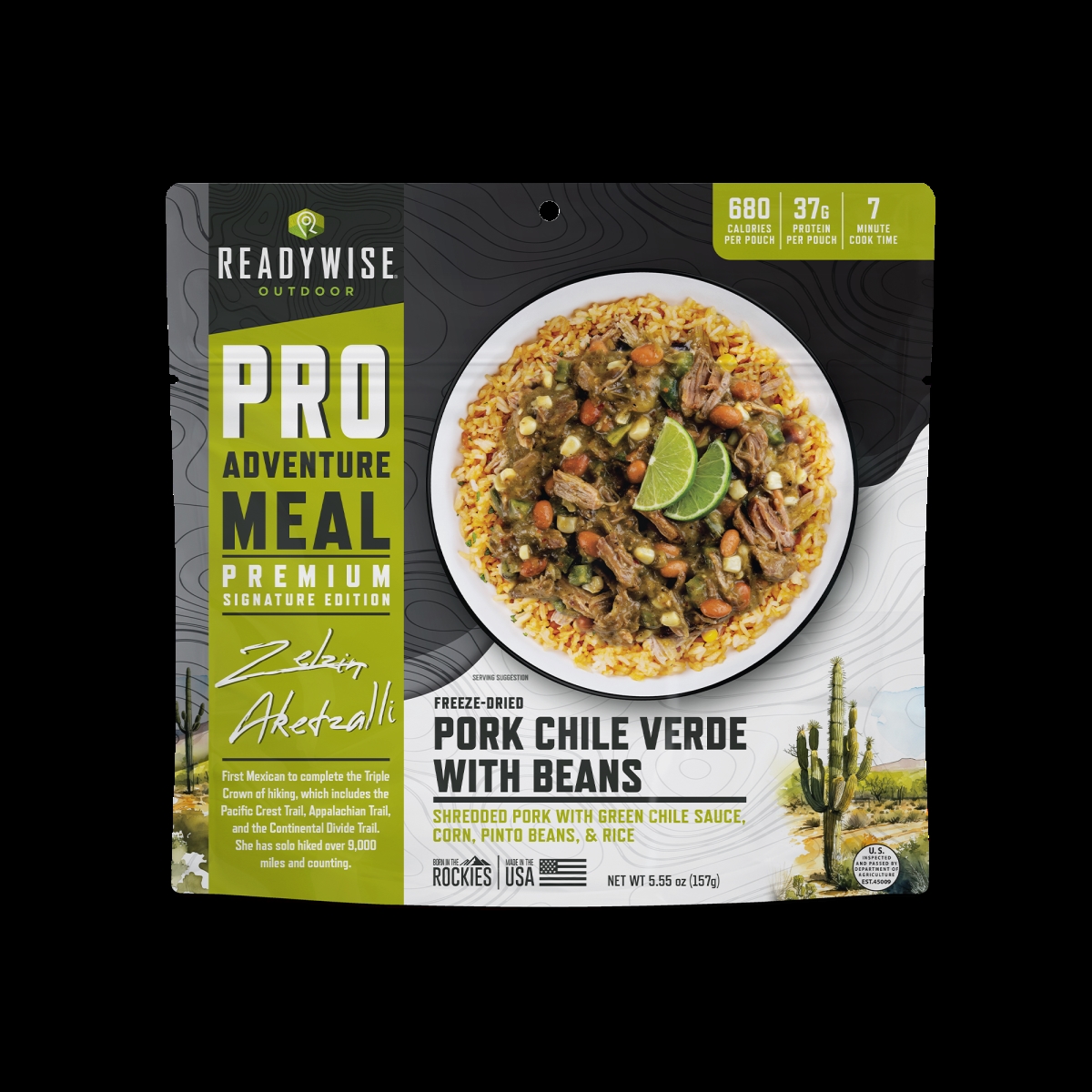RW05-405 6 CT PRO Meal - Pork Chili Verde