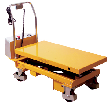 Picture of Wesco Industrial 273711 Powered Lift Scissors Table, 21 x 40 in.