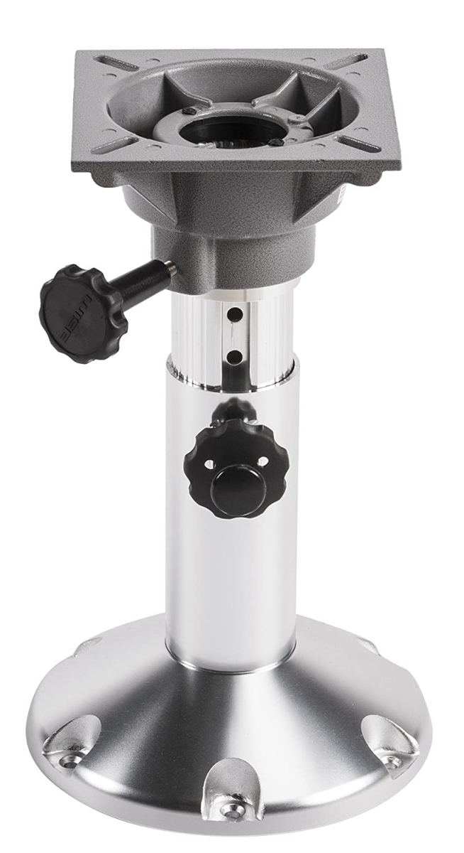 2.87 in. Adjustable Boat Pedestal with 12-18 in. Seat Mount