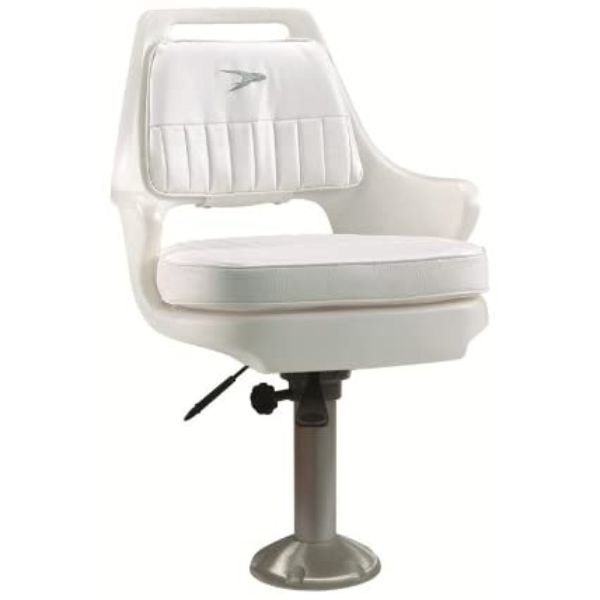 Standard Pilot Chair with WP23-15-374 Ped, White -  Go-for-Gold, GO3277848