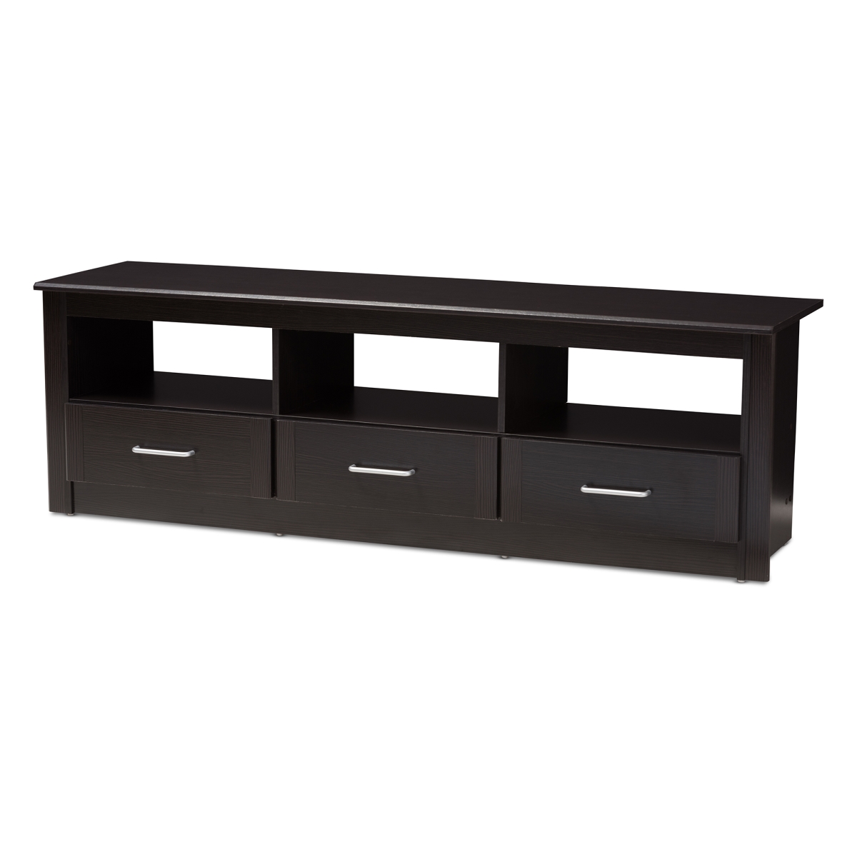 Picture of Baxton Studio MH8072-Wenge-TV Ryleigh Modern & Contemporary Wenge Brown Finished TV Stand