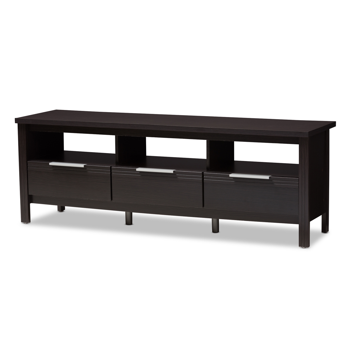 Picture of Baxton Studio MH8123-Wenge-TV Elaine Modern & Contemporary Wenge Brown Finished TV Stand