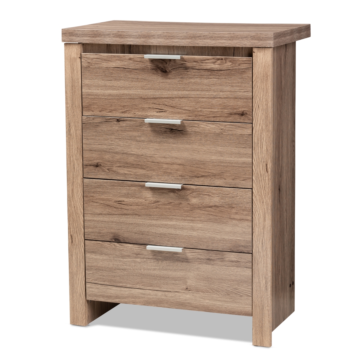 Picture of Baxton Studio MH4072-Oak-Chest Laverne Modern & Contemporary Oak Brown Finished 4-Drawer Chest