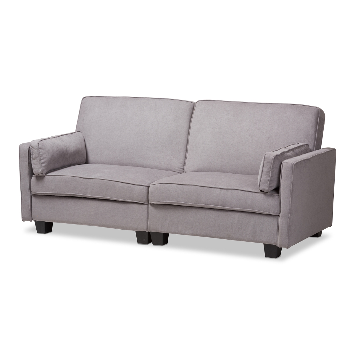 Picture of Baxton Studio R9003-Light Gray-SF Felicity Modern & Contemporary Light Gray Fabric Upholstered Sleeper Sofa