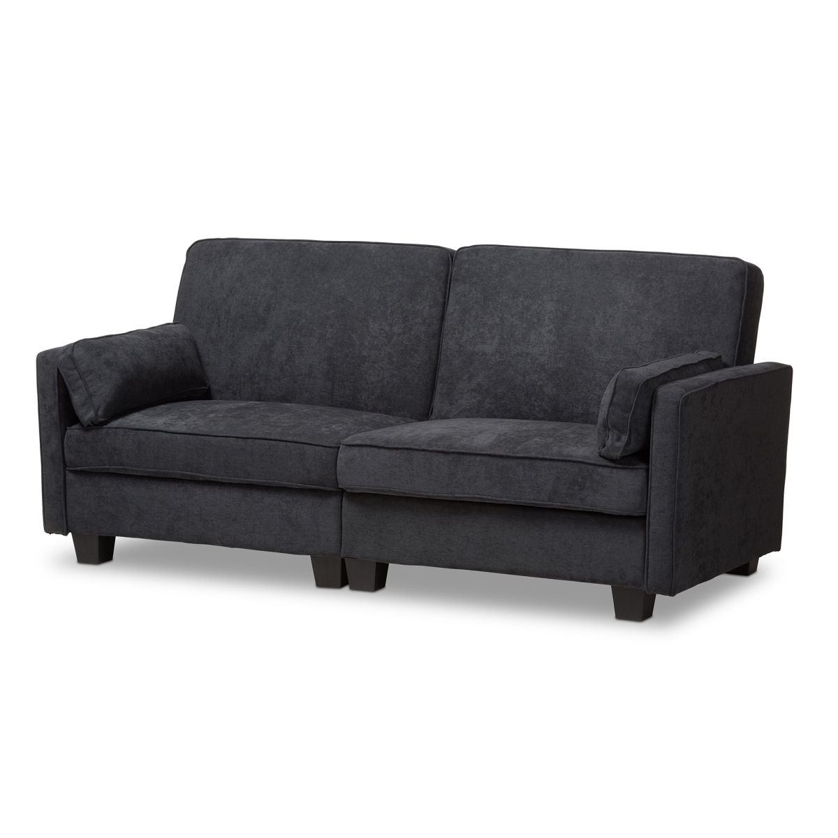 Picture of Baxton Studio R9003-Dark Gray-SF Felicity Modern & Contemporary Dark Gray Fabric Upholstered Sleeper Sofa