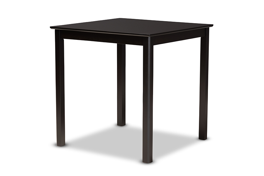 Picture of Baxton Studio RH315P-Sand-Dark Brown-5PC Pub Set Lenoir Modern & Contemporary Sand Fabric Upholstered Espresso Brown Finished Wood Pub Set - 5 Piece