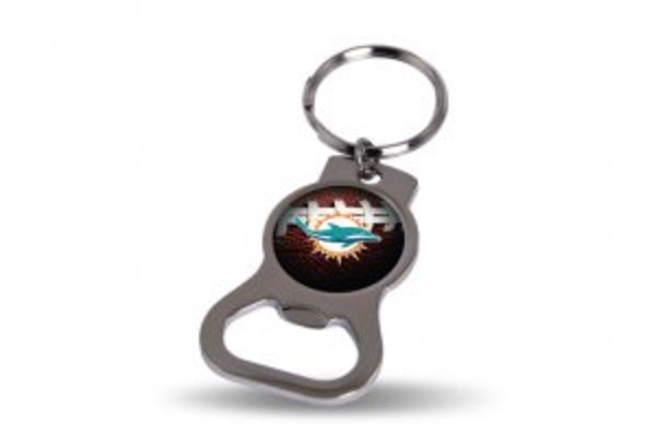 Picture of 212 Main BOK1102 Miami Dolphins Keychain & Bottle Opener