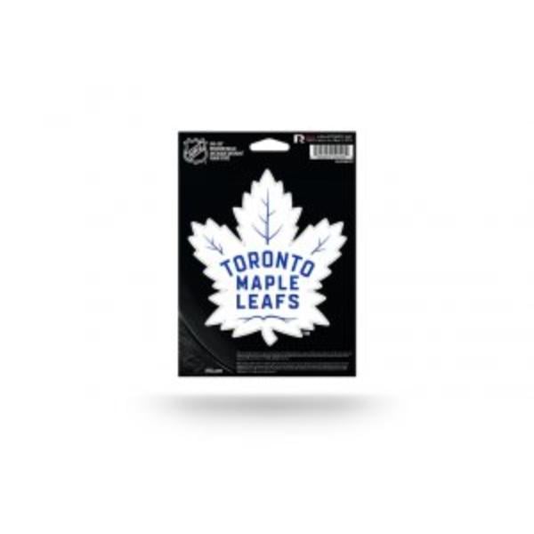 Picture of 212 Main GLDCM8703 5 in. Toronto Maple Leafs Glitter Die Cut Vinyl Decal