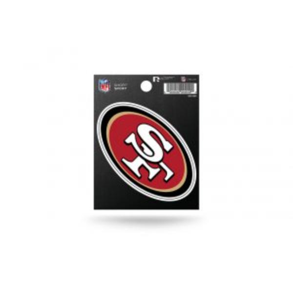 SRT1901 3 x 3 in. San Francisco 49ers Short Sport Decal