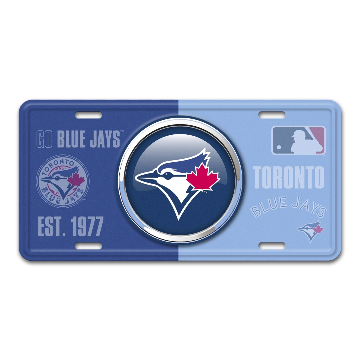 SLS43246 6 x 12 in. Toronto Blue Jays Metal License Plate