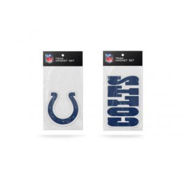 SLM2601 4 x 4 in. Indianapolis Colts Team Magnet Set