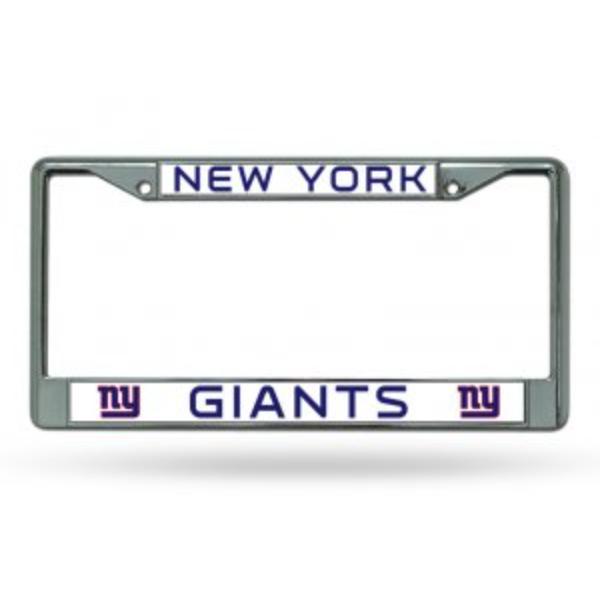 FC-1404 York Giants Chrome License Plate Frame