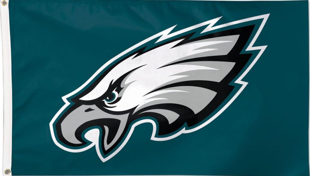 Picture of 212 Main WC61454117 36 x 60 in. Philadelphia Eagles Deluxe Banner Flag