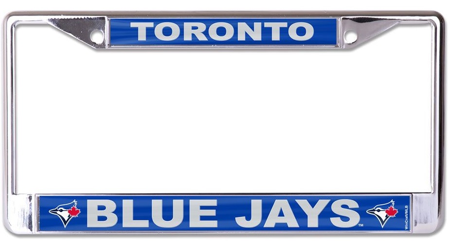 WCF0717921 Toronto Blue Jays Laser Chrome License Plate Frame