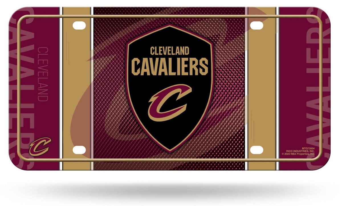 Picture of 212 Main MTG73004 6 x 12 in. Cleveland Cavaliers Metal License Plate
