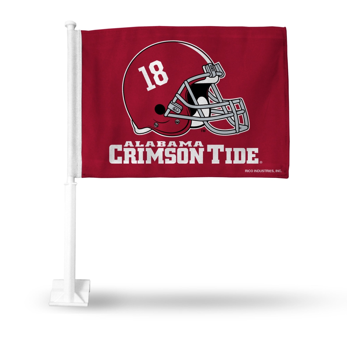 FG150118 11 x 15 in. Alabama Crimson Tide 18 Car Flag