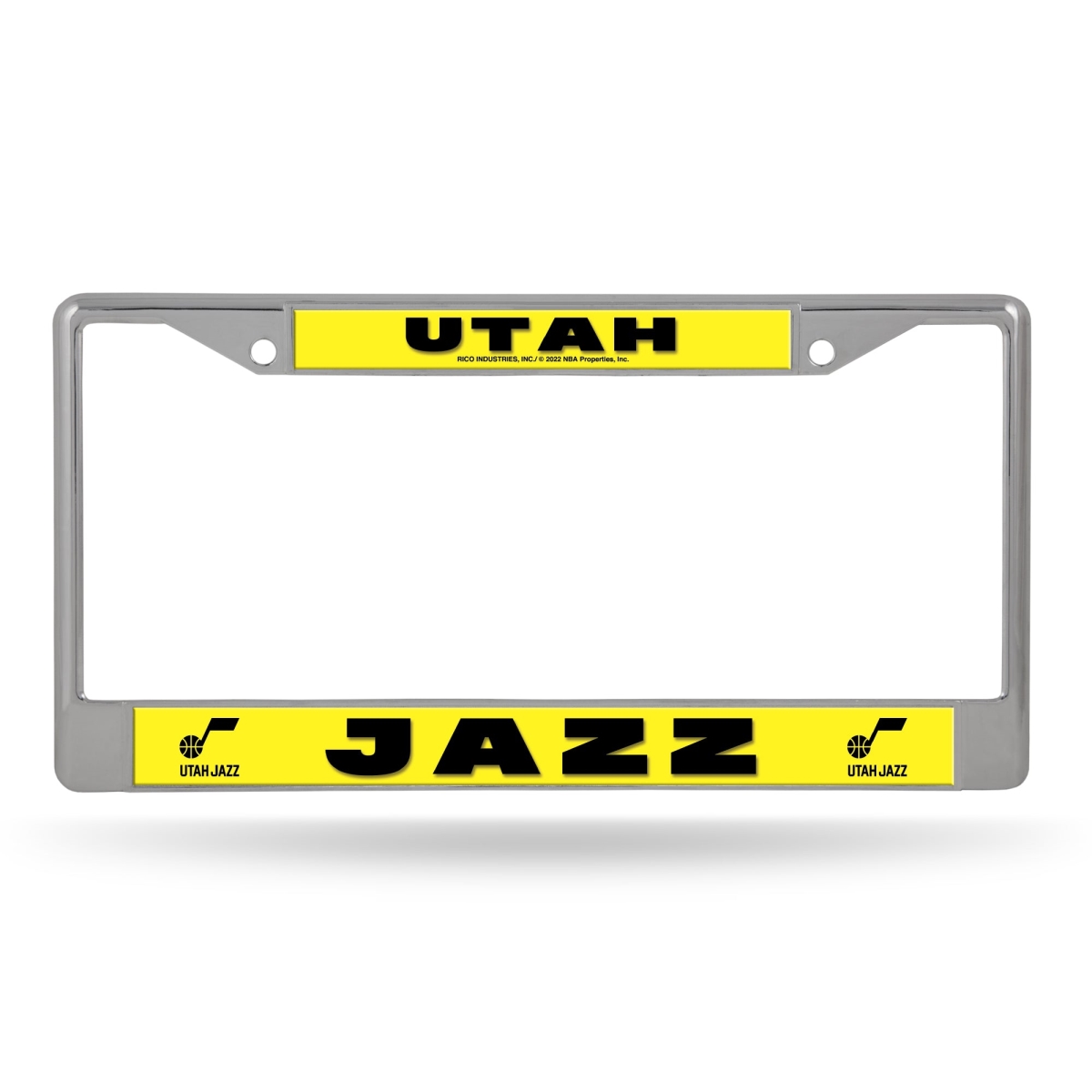 FC79012 Utah Jazz Chrome License Plate Frame