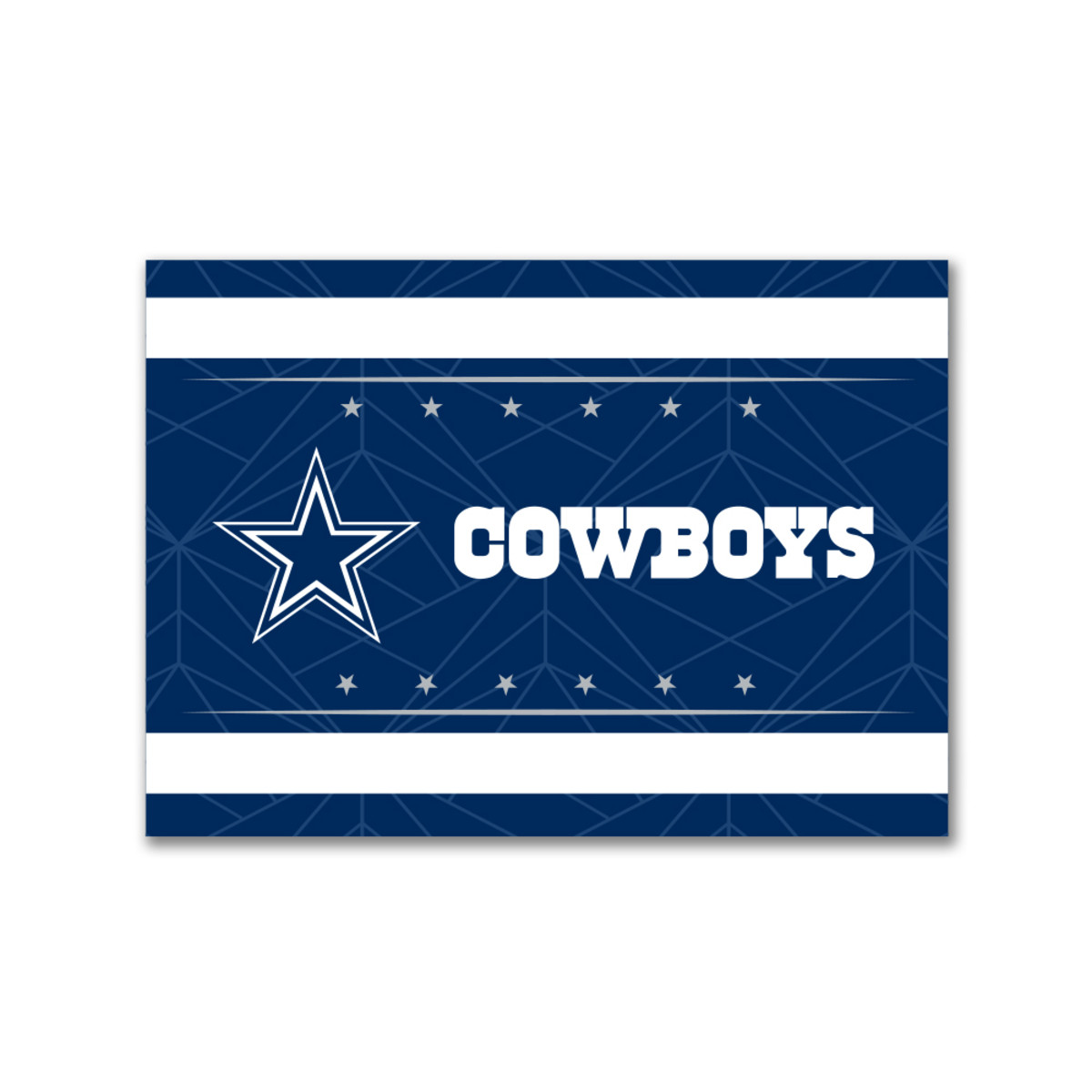 PSGLS0454219 Dallas Cowboys Geo Style Magnet