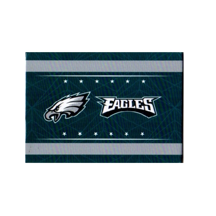 PSGLS0446487 3.5 x 2.5 in. Philadelphia Eagles GEO Magnet