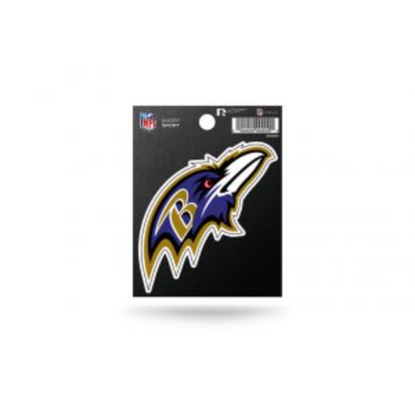 SRT0701 3 x 3 in. Baltimore Ravens Short Sport Decal