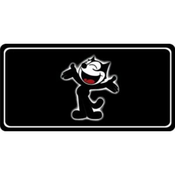 LPO3417 6 x 12 in. Felix the Cat Centered Photo License Plate