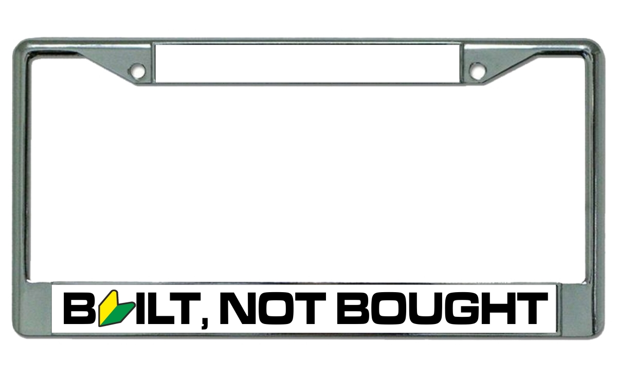 LPO1840 Built Not Bought with Logo Frame