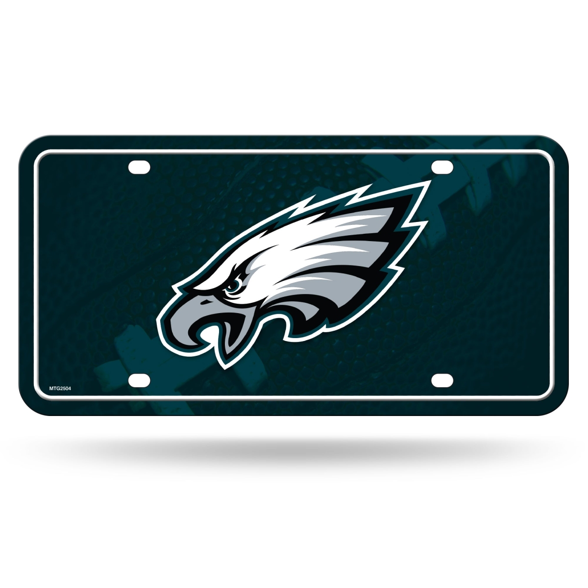 MTG2504 6 x 12 in. Philadelphia Eagles Metal License Plate