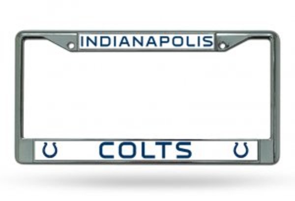 FC2603 Indianapolis Colts Chrome License Plate Frame