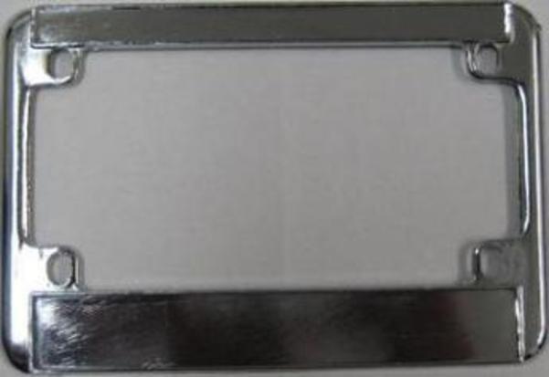 MCCHRMDP 4 x 7 in. Personalize This Chrome Motorcycle Frame