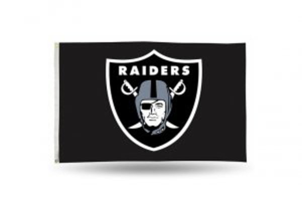 Picture of 212 Main FGB1702 36 x 60 in. Oakland Raiders Banner Flag