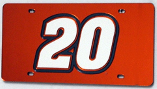 RIND2000L 6 x 12 in. Tony Stewart Laser License Plate