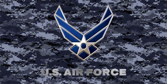LPO640 Air Force Camouflage Photo License Plate
