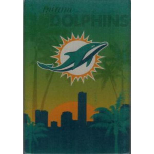 PSGLS0262736 2 x 3 in. Miami Dolphins Fridge Magnet