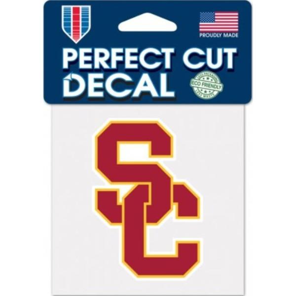 Picture of 212 Main WC49336016 2 x 4 in. University of Southern California Trojans Perfect Cut Vinyl Decal